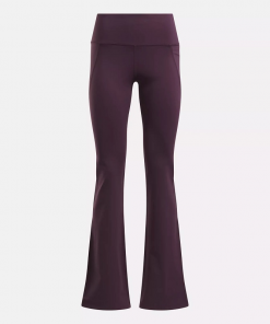 Reebok Women's Lux High-Rise Mini-Flare Pants