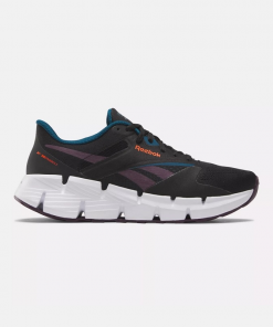 Reebok Womens' Zig Dynamica 5 Shoes - حذاء ريبوك زيج دايناميكا 5 للنساء لون أسود ونعل ابيض