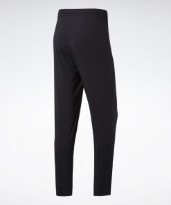 بنطلون ريبوك وورك ريدي ترك للرجال لون أسود - Reebok Men's Workout Ready Track Pants – Black