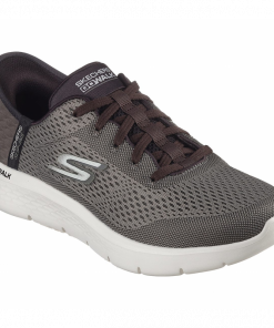 Skechers Men's Slip-ins: GO WALK Flex - New World Shoes - حذاء سكيتشرز سليب انس جو ووك فليكس- نيو ورلد للرجال لون بني