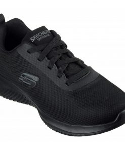 Skechers Men's Work Relaxed Fit: Ultra Flex 3.0 SR - Daxtin Shoes - حذاء سكيتشرز ألترا فليكس 3.0 اس ار-داكستين للرجال لون اسود