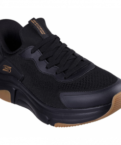 Skechers Mens' BOBS SPARROW FLEX-STEADY EDGE Shoes - حذاء سكيتشرز بوبس سبارو للرجال لون أسود