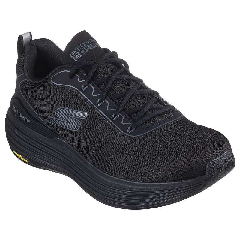 Skechers Mens' Max Cushioning Suspension Shoes- حذاء سكيتشرز ماكس كوشينغ سوسبينشن للرجال لون أسود