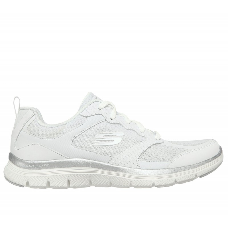 حذاء سكيتشرز فليكس ابريل 4.0-اكتيف فلو للنساء لون أبيض- Skechers Women's Appeal 4.0 - Active Flow Shoes