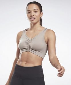 Reebok S Ruched Cropped Ta