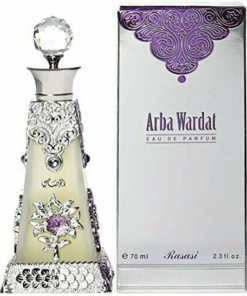 Arba Wardat EDP By Rasasi For Unisex 70Ml -عطر 4 وردات من الر صاصي للجنسين حجم 70 مل