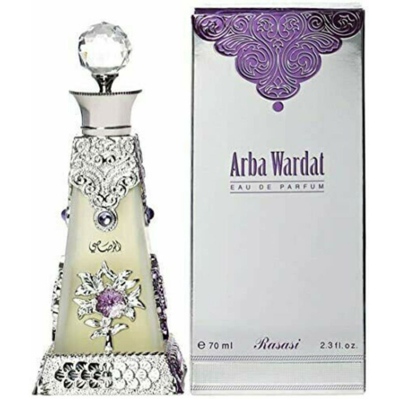 Arba Wardat EDP By Rasasi For Unisex 70Ml -عطر 4 وردات من الر صاصي للجنسين حجم 70 مل