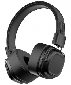 CR-8 Classic Over Ear Wireless Headphones Black