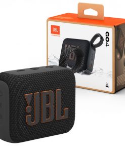 JBL Go 4 Ultra-Portable Bluetooth Speaker-سماعة بلوتوث JBL-GO-4 من جى بى ال لون أسود