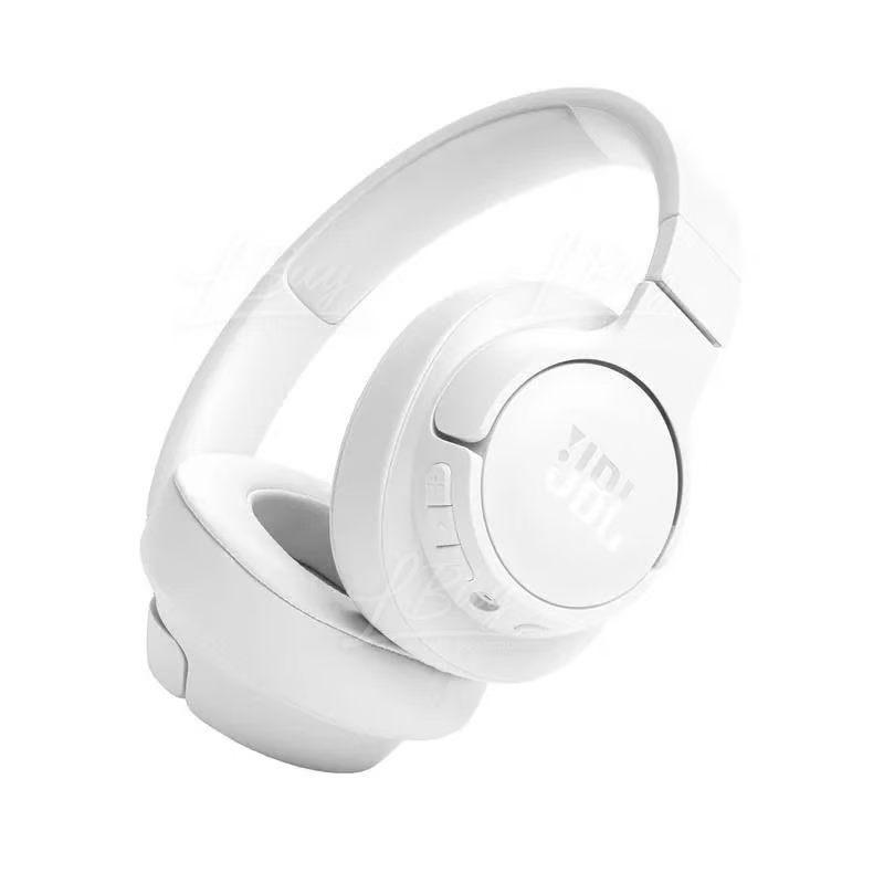 JBL Tune 720BT Wireless Bluetooth Over-Ear Headphones-سماعة رأس من جى بى ال لون أبيض