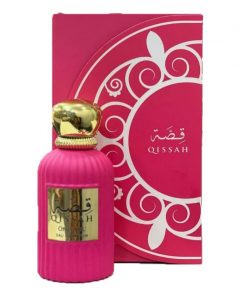 QISSAH Pink EDP By Wadi Al Khaleej For Women 100ML-عطر قصة زهري من وادي الخليج للنساء سعة 100 مل