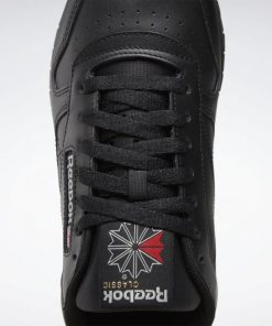Reebok Unisex Classic Leather Trainers Shoes- حذاء ريبوك كلاسيك ليذر للجنسين لون أسود