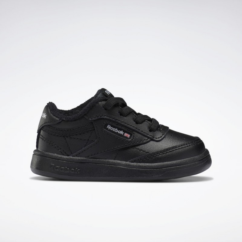 حذاء ريبوك  كلوب سي للأطفال لون أسود - Reebok Kids' Club C Shoes