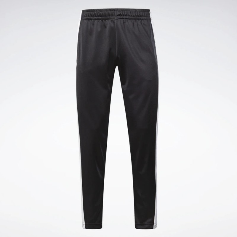 Reebok Mens' Te Vector Track Pants - بنطلون ريبوك تي فيكتور للرجال لون أسود