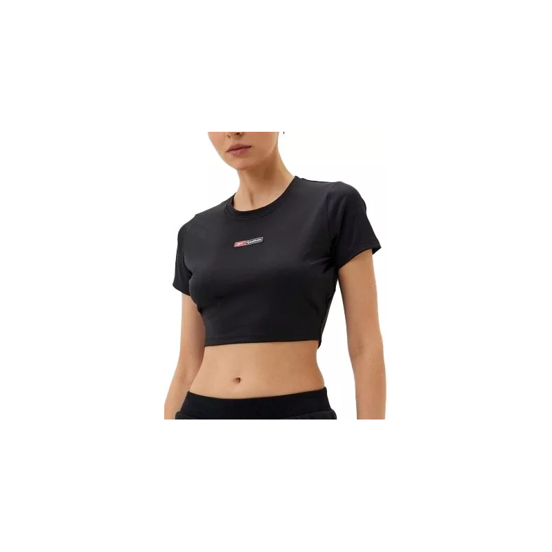 Reebok Womens" Lux Bold Crop Tee