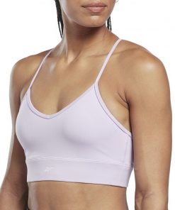 Reebok Women's Workout Ready Sports Bra- صدرية رياضية من ريبوك لون بنفسجي