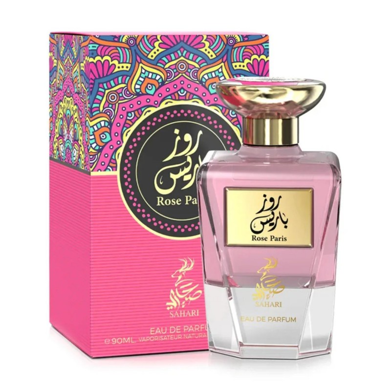 Rose Paris EDP By Sahari For Women 90ml- عطر روز باريس من صحاري للنساء سعة 90 مل