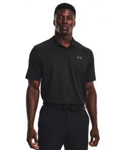 Under Armour Men's UA Performance 3.0 Polo T-Shirt - تيشيرت أندر آرمر بيرفورمانس 3.0 بولو للرجال لون أسود