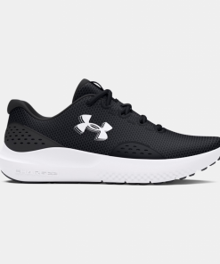 Under Under Women's UA Surge 4 Running Shoes- حذاء اندر ارمور سيرج 4 للنساء لون أسود