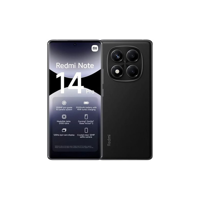 Xiaomi Redmi Note 14 Pro 4G 12/512GB كفالة سنة