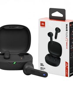 سماعات اذن لاسلكية من جي بي ال لون أسود-JBL Wave Flex True wireless earbuds