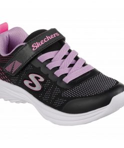 حذاء سكيتشرز دريمي دانسر راديتنت للأطفال لون أسود ونعل أبيض Skechers Kids Dreamy Dancer - Radiant Rogue Shoes