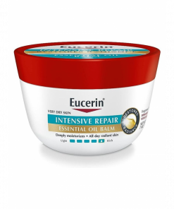 بلسم الزيوت العطرية للإصلاح المكثف من يوسيرين حجم 198غم -Intensive Repair Essential Oil Balm By Eucerin 198 g