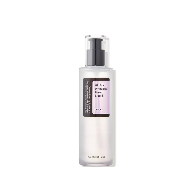 سائل AHA 7 تونر مقشر للرؤوس البيضاء من كوسركس حجم 100 مل -AHA 7 Whitehead Power Liquid By COSRX 100 ML