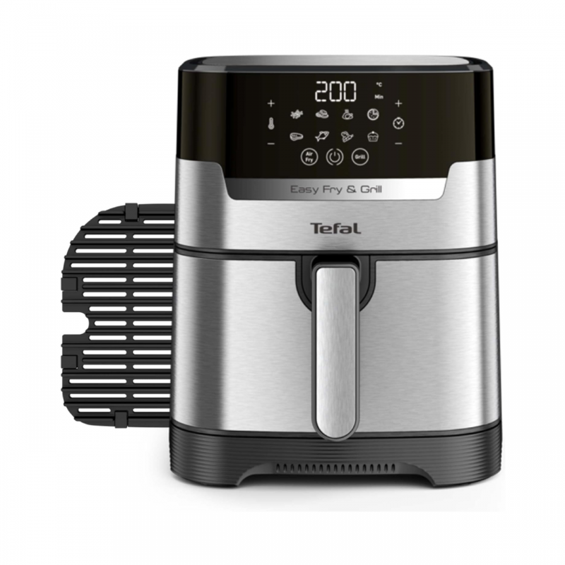 مقلى هوائي تيفال تتش TEFAL 1550W Easy Fry Precision+ 2-in-1 Digital Air Fryer and Grill