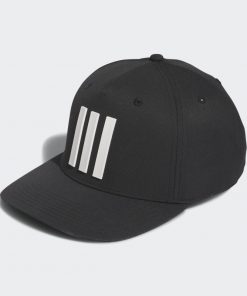 adidas Men's Golf 3-Stripes Tour Hat - Black