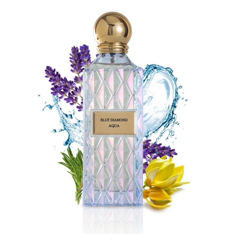 Blue Diamond – Aqua 200 ML By Ibrahim Al Qurashi EDP - بلو دايموند أكوا 200 مل من إبراهيم القرشي للجنسين