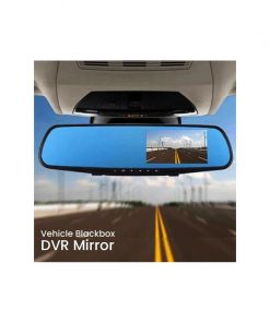 Car DVR Rear view Mirror Video Recorder-مراي وسط للمركبة مع شاشة وكاميرا خلفية