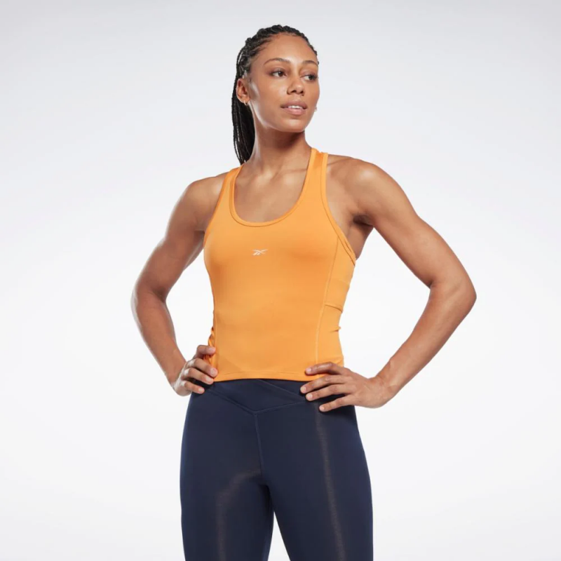 Reebok Women's Workout Ready Simple Polyester Tank Top