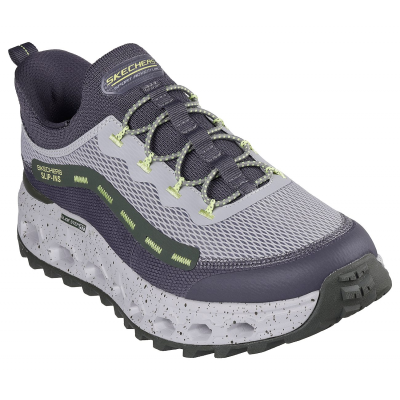 حذاء سكيتشرز سليب انس: جلايد ستيب ألت للرجال لون رمادي وسكني-Skechers Men's Slip-Ins Outdoor Glide-Step At Shoes