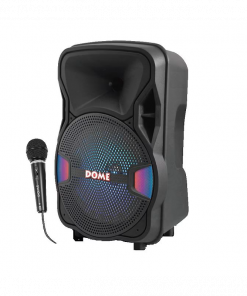 سماعة كاريوكي مع ميكروفون سلكي موديل DOME DM-2008