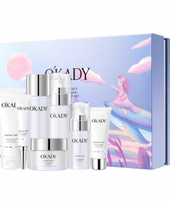 طقم OKADY  للعناية المتكاملة بالبشرة – 7 قطع