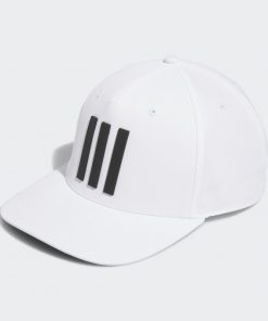 adidas 3-Stripes Tour Golf Hat - White