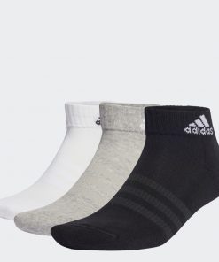 adidas Cushioned Sportswear Ankle Socks 6 Pairs - Grey