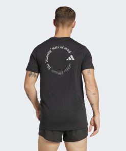 adidas Mens' Ultimate Metallic Graphic T-Shirt - Black