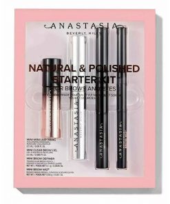 Anastasia Natural & Polished Started Kit for Brows & Eyes Kit TAUPE NIB - مجموعة أنستازيا للحواجب والعينين لون بني فاتح