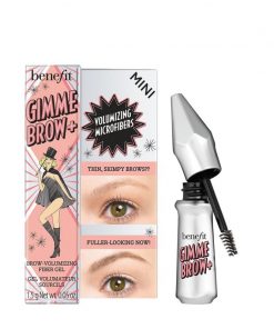Benefit Cosmetics Gimme Brow+ Volumizing Eyebrow Gel 4 Mini Warm Deep Brown - جل حواجب جيمي ميني براو + بني غامق دافئ 4