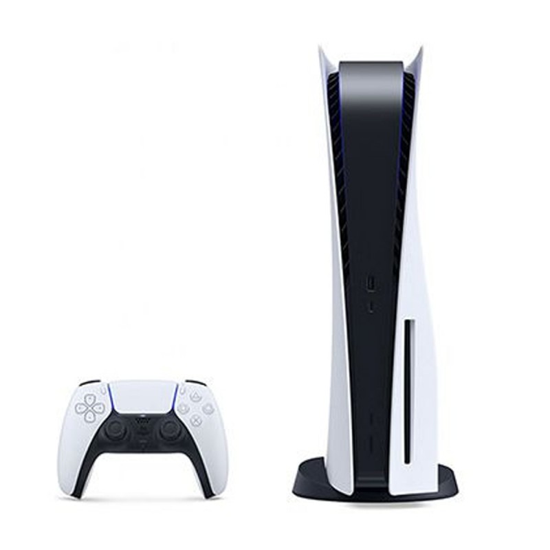 Sony PlayStation 5 Edition Console  825GB,  - بلاي ستيشن 5 سعة 825 جيجا بايت مع قرص سي دي مع كفالة سنة