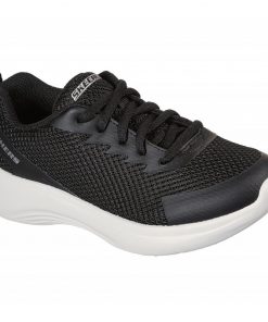Skechers Selectors - Kazox Shoes- حذاء سكيتشرز سليكتورز - كازوكس لون أسود ونعل أبيض