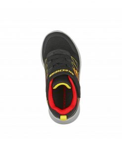 Skechers Kids' Microspec – Texlor Shoes - حذاء سكيتشرز ميكرو سبيس للأطفال لون أسود