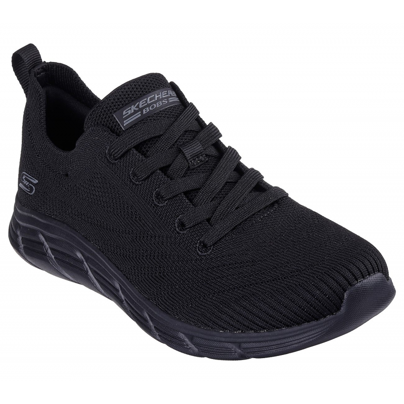 Skechers Women's BOBS Sport B Flex Lo - Graceful Stride Shoes -حذاء سكيتشرز بوبس سبورت بي فليكس للنساء لون أسود