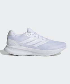 حذاء اديداس رن فالكون 5 للرجال لون ابيض-adidas Mens' Runfalcon 5 Running Shoes - White