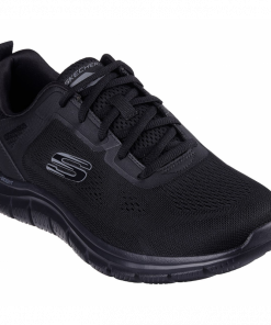 حذاء سكيتشرز تراك برودر للرجال لون أسود- Skechers Men's Sport Track Broader Shoes
