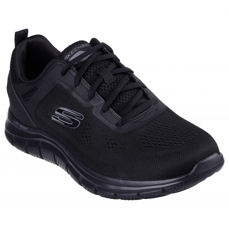 حذاء سكيتشرز تراك برودر للرجال لون أسود- Skechers Men's Sport Track Broader Shoes