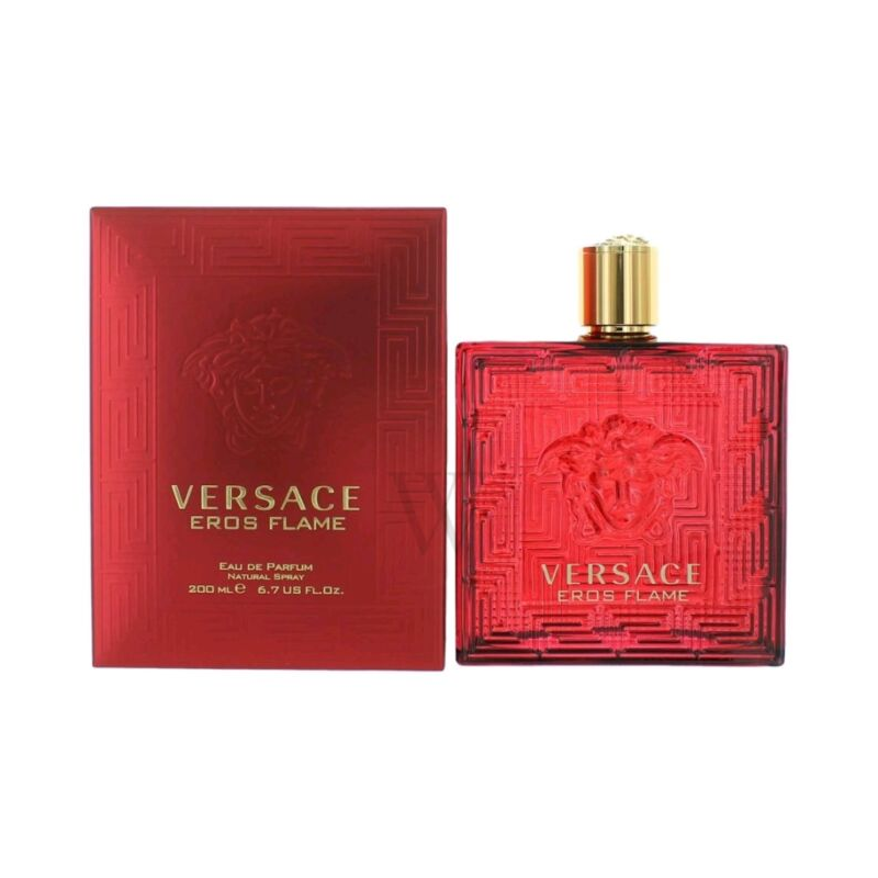 عطر فرزاتشي ايروس فلام او دو بارفيوم من فيرزاتشي للرجال حجم 200 مل - Versace Eros Flame EDT By Versace For Men 200ML