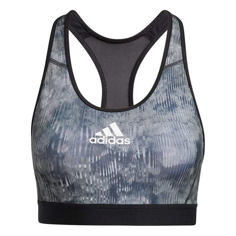 adidas Womens Printed Racerback Sports Bra- صدرية اديداس الرياضية